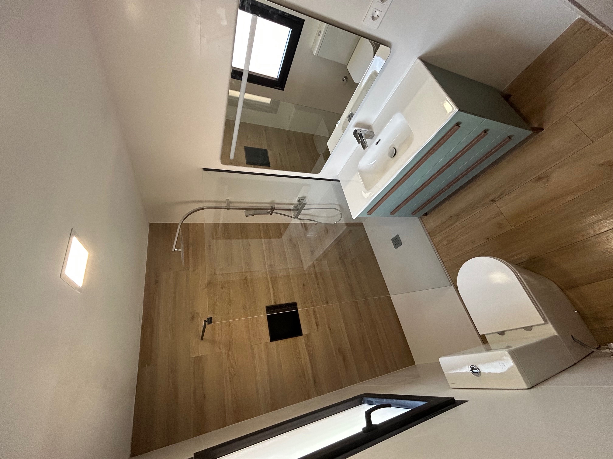 Reforma de baño pequeña en Granada